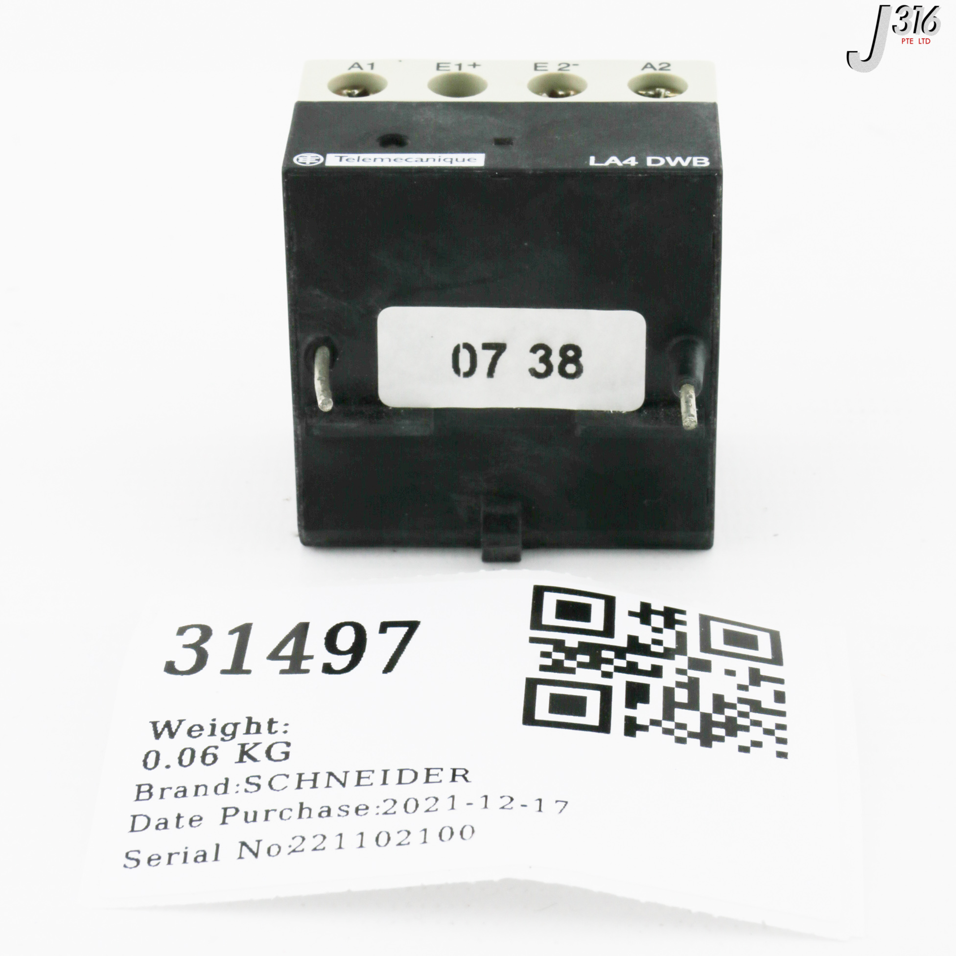 31497 SCHNEIDER INTERFACE MODULE LA4DWB | eBay
